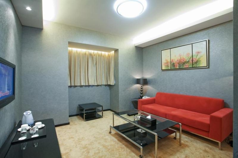 J. Real Residence Suites Shanghai Zimmer foto